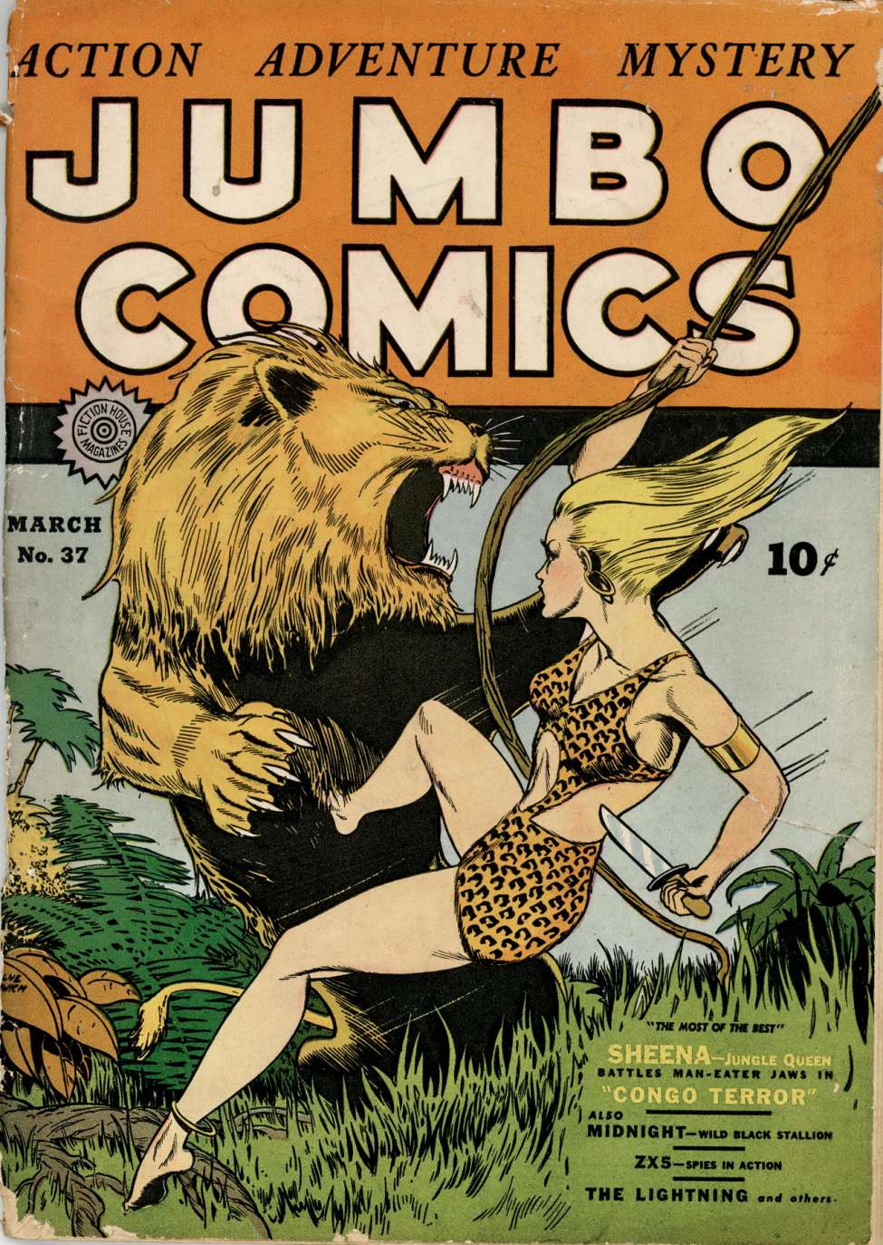 Book Cover For Jumbo Comics 37