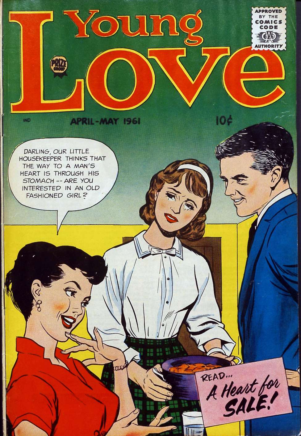 Comic Book Cover For Young Love v4 6