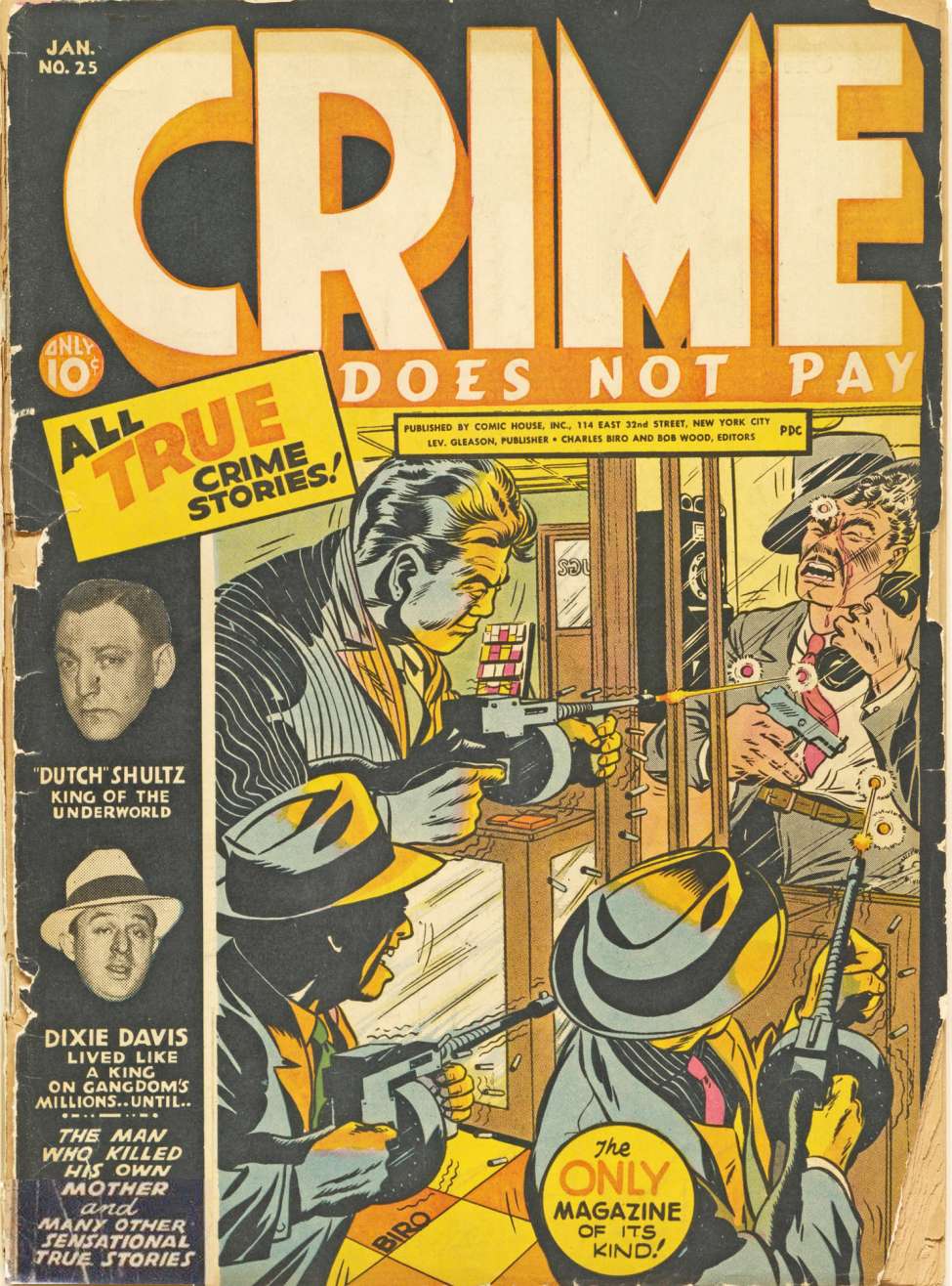 Book Cover For Crime Does Not Pay 25