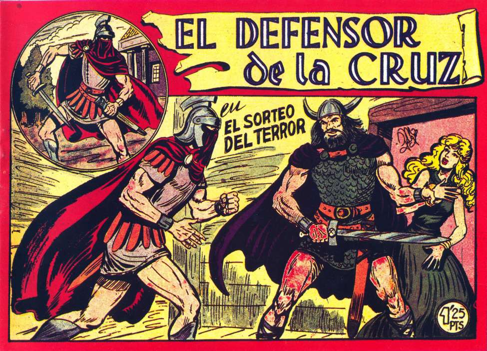 Comic Book Cover For El Defensor de la Cruz 13 - El sorteo del terror