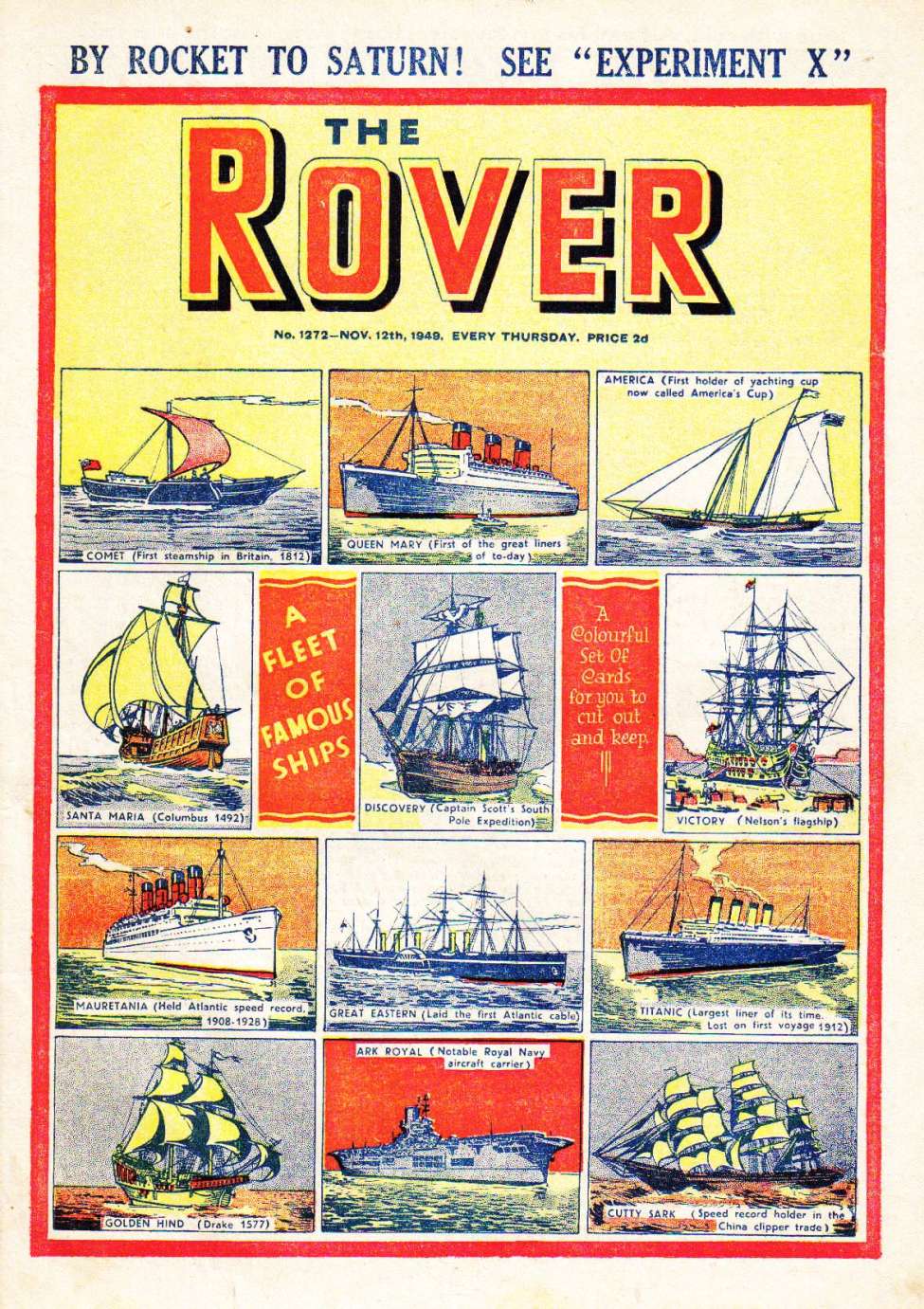 Book Cover For The Rover 1272