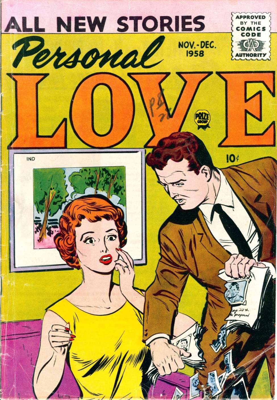 Comic Book Cover For Personal Love v2 2
