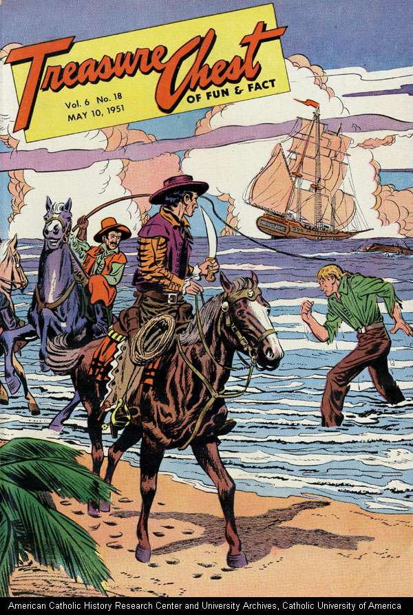 Comic Book Cover For Treasure Chest of Fun and Fact v6 18