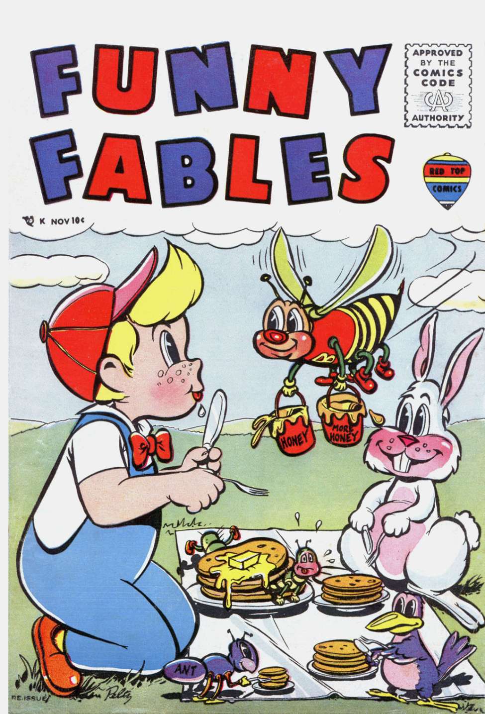 Comic Book Cover For Funny Fables 2