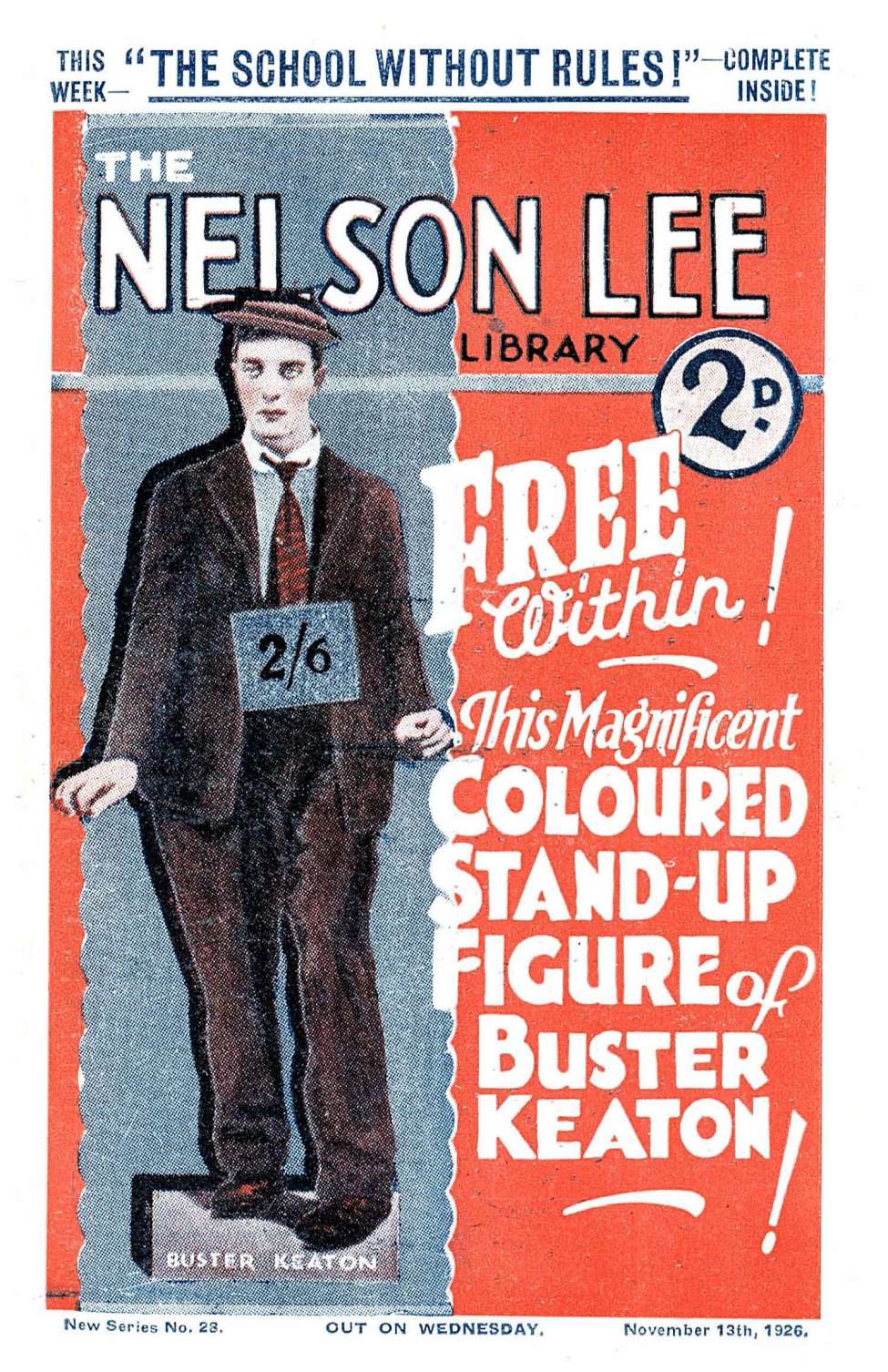 Comic Book Cover For Nelson Lee Library s2 28 - The School Without Rules