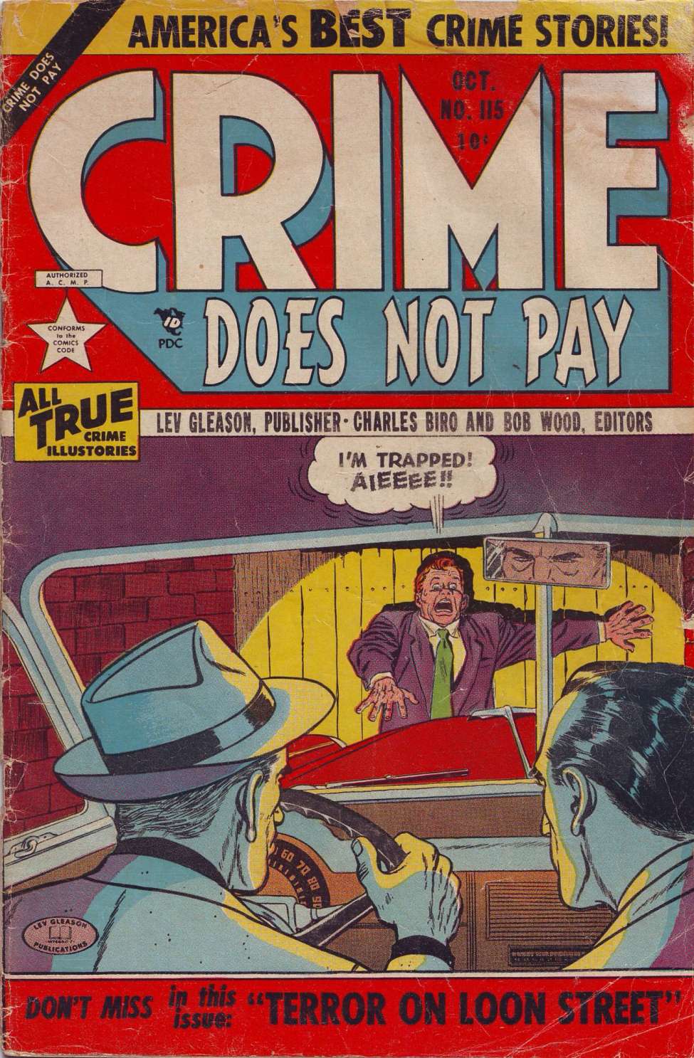 Book Cover For Crime Does Not Pay 115