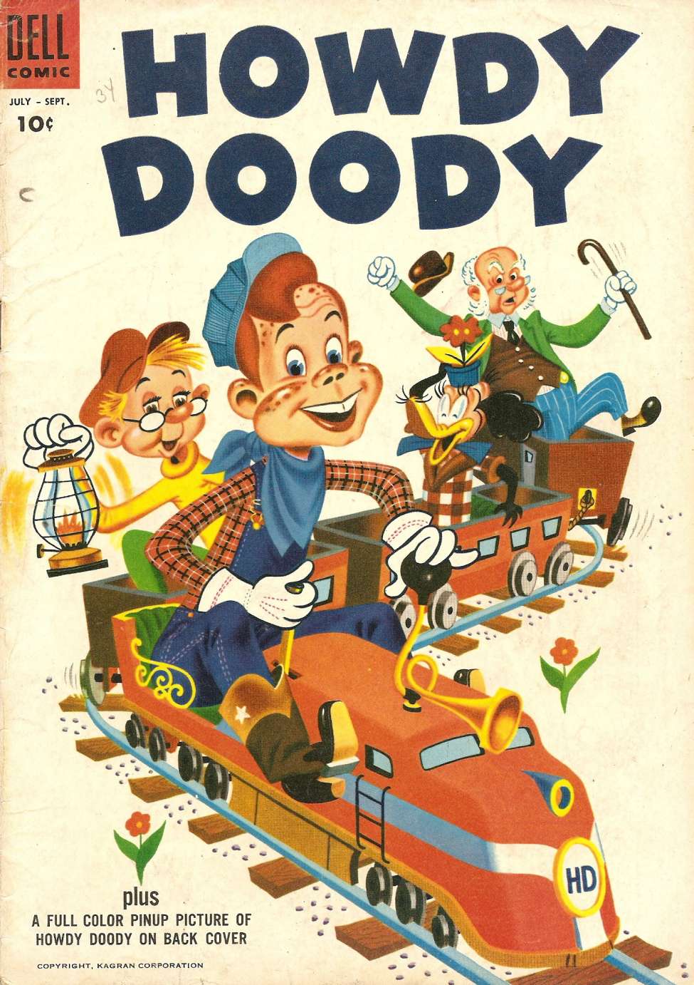 Comic Book Cover For Howdy Doody 34