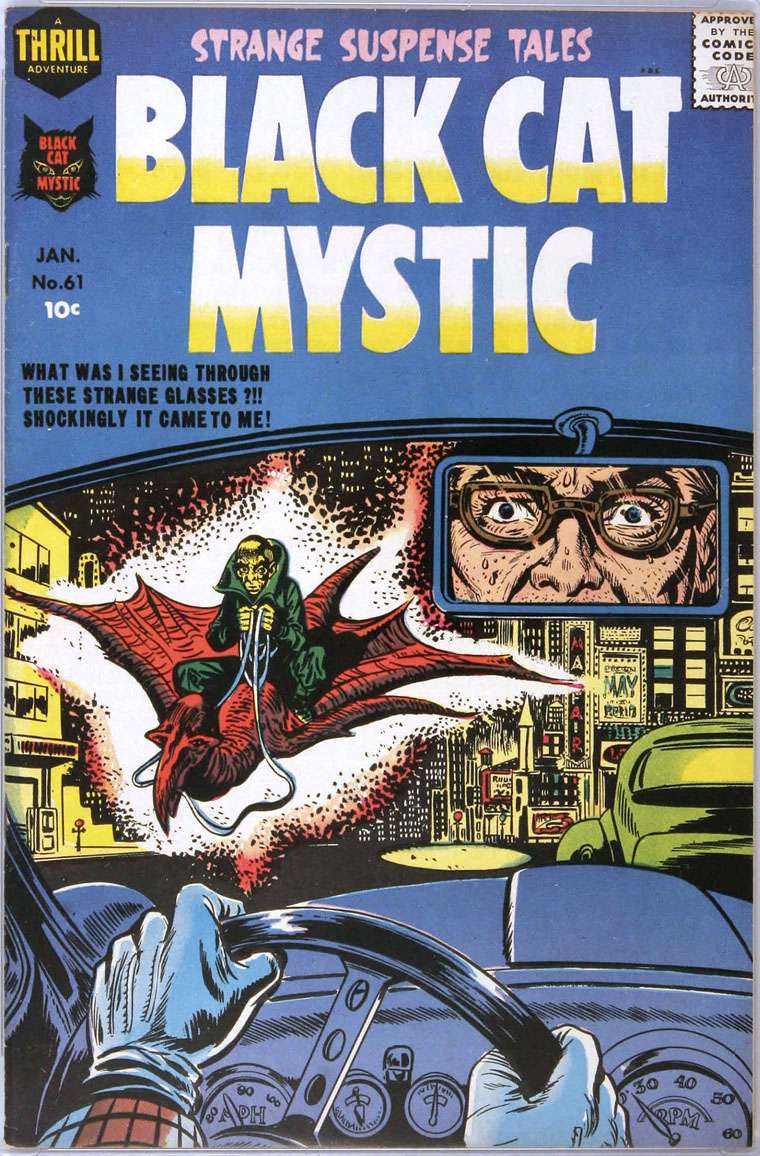 Comic Book Cover For Black Cat 61 (Mystic)