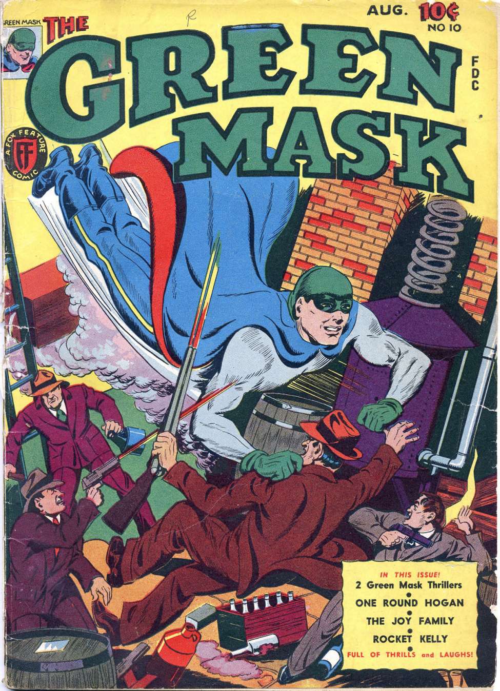 Comic Book Cover For The Green Mask v1 10