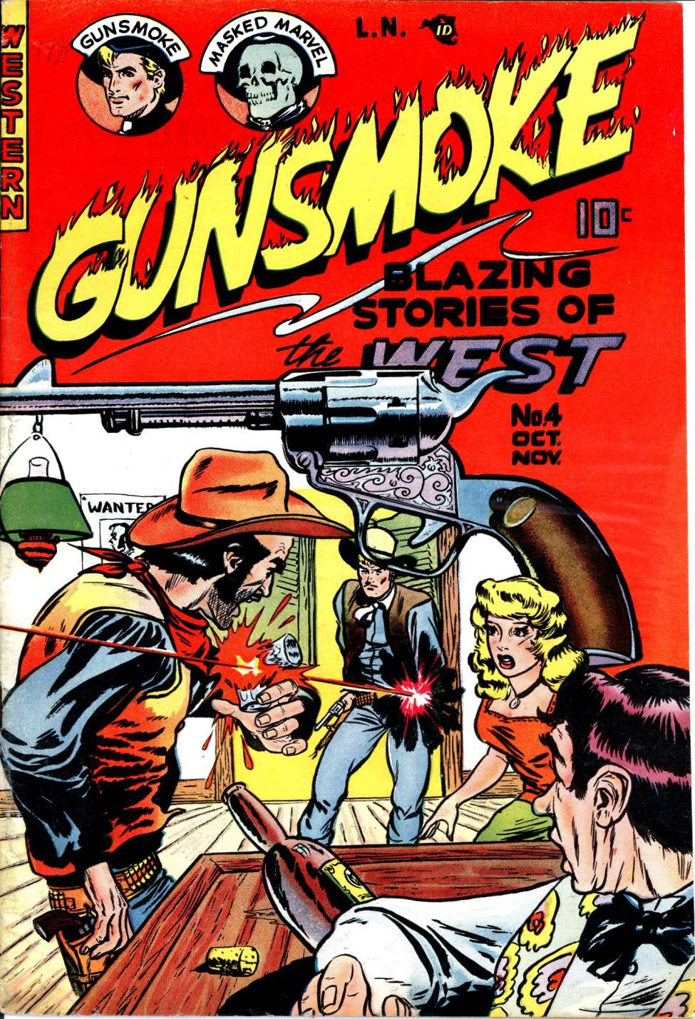 Comic Book Cover For Gunsmoke 4