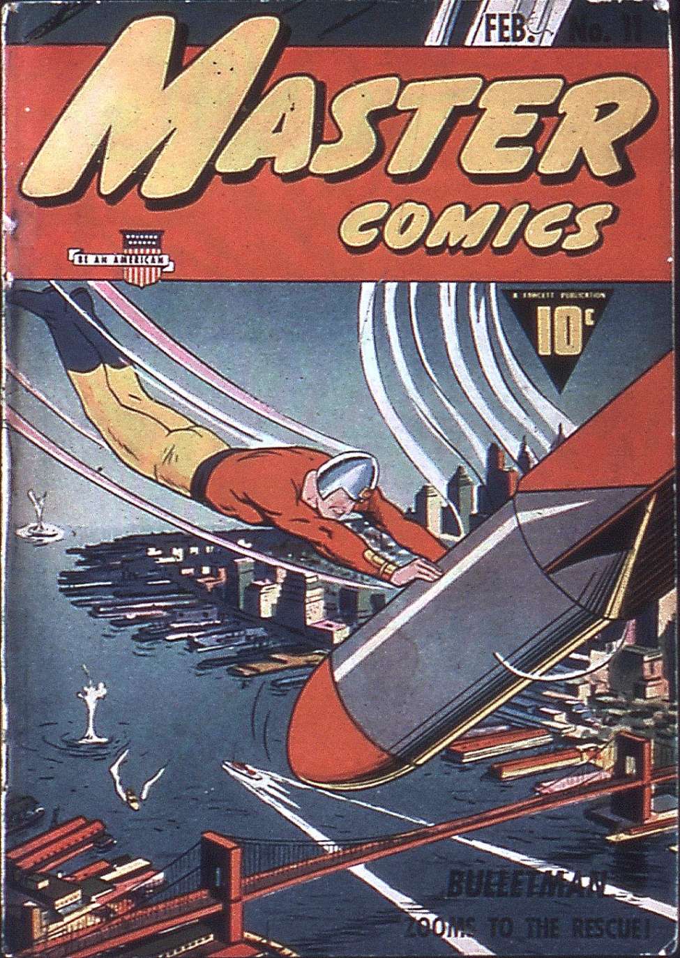 Book Cover For Master Comics 11 (paper/4fiche)