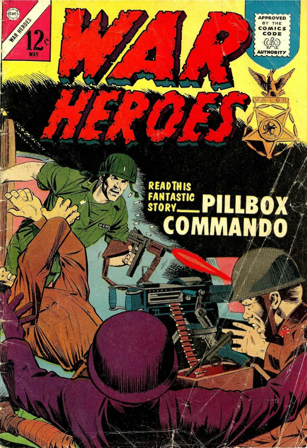 Comic Book Cover For War Heroes 8