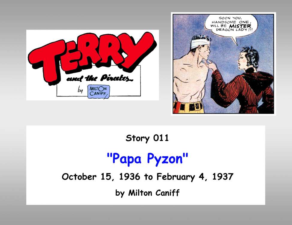 Comic Book Cover For Terry and the Pirates 11 C a) Papa Pyzon
