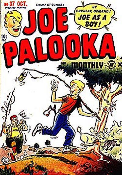 Book Cover For Joe Palooka Comics 37 - Version 1