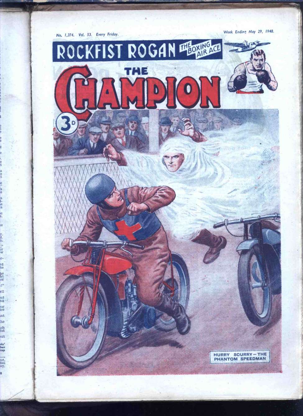 Comic Book Cover For The Champion 1374