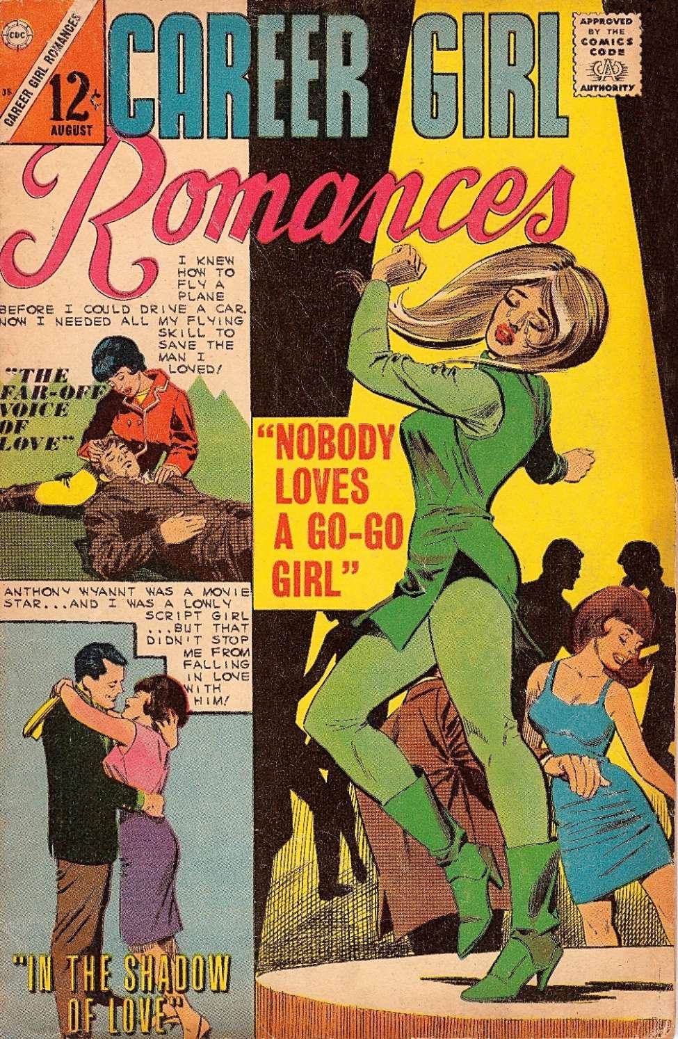 Comic Book Cover For Career Girl Romances 35