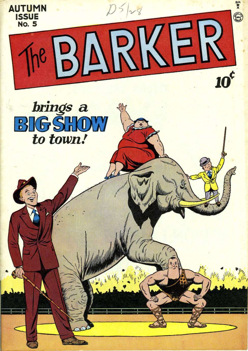 Book Cover For The Barker 5