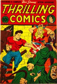 Large Thumbnail For Thrilling Comics 54 - Version 2