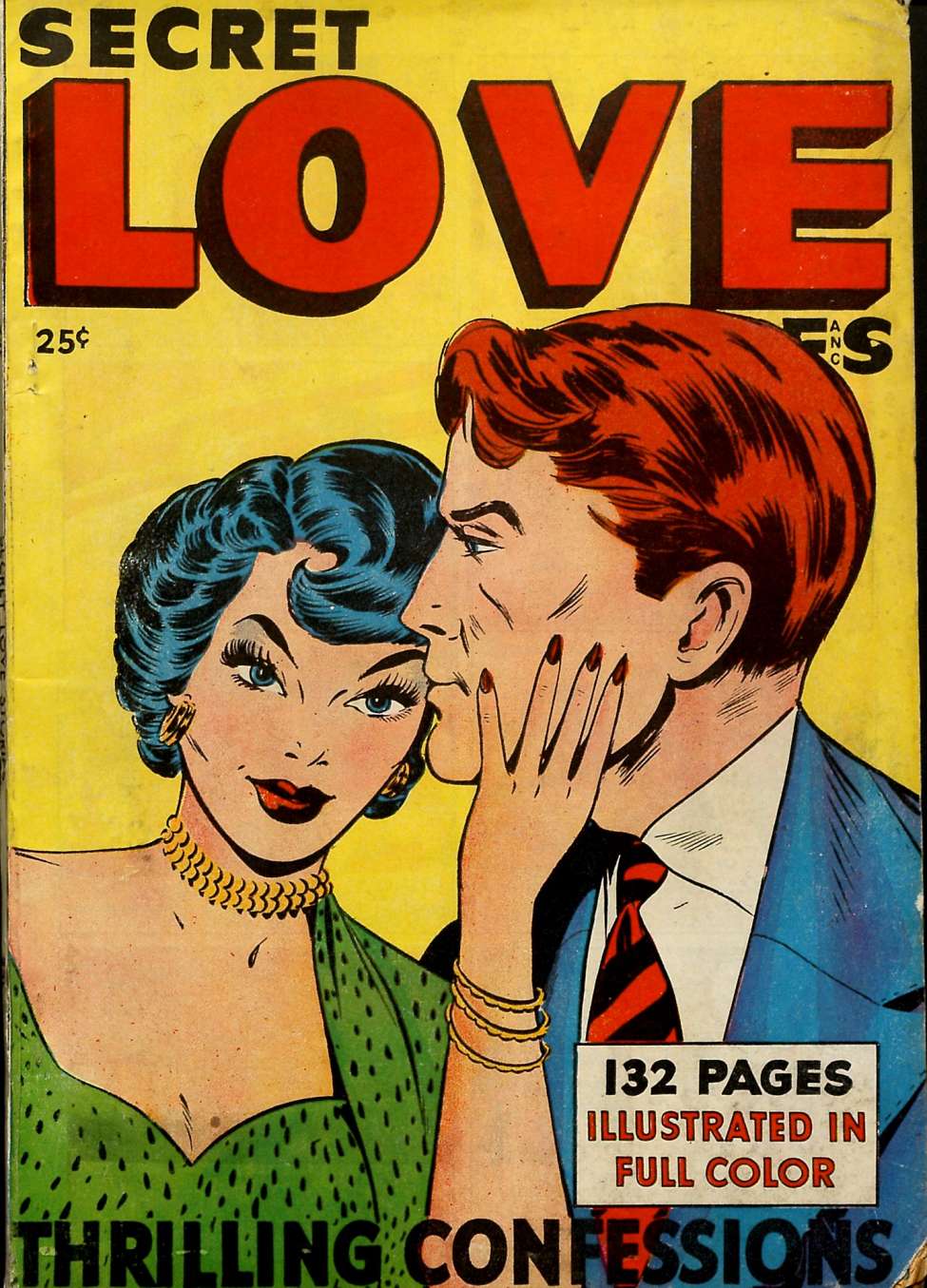 Comic Book Cover For Secret Love (nn)