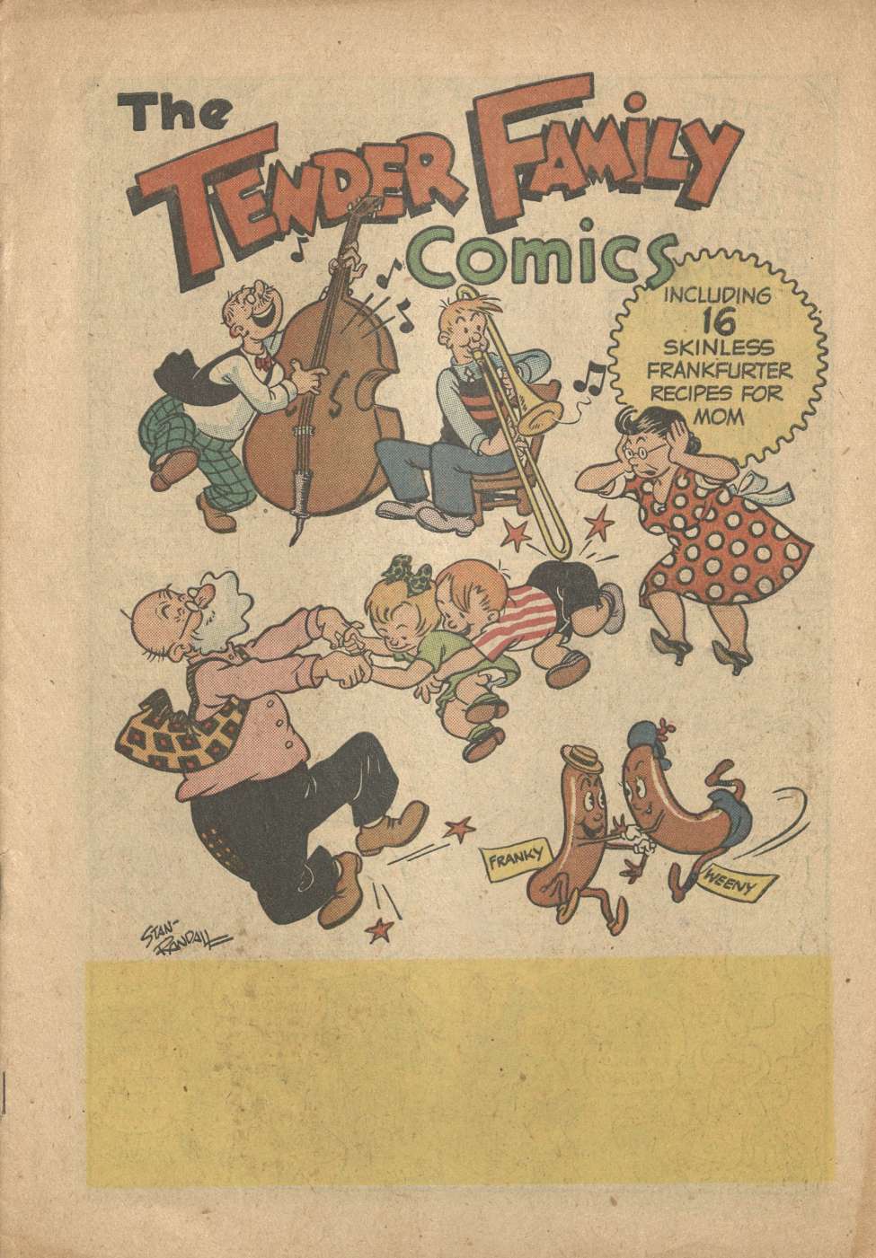 Book Cover For The Tender Family Comics
