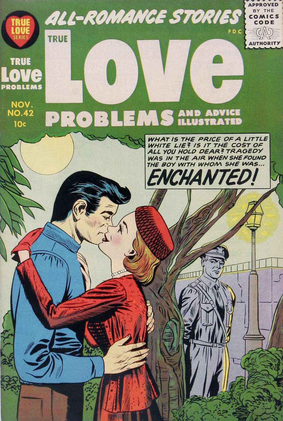 Comic Book Cover For True Love Problems and Advice Illustrated 42