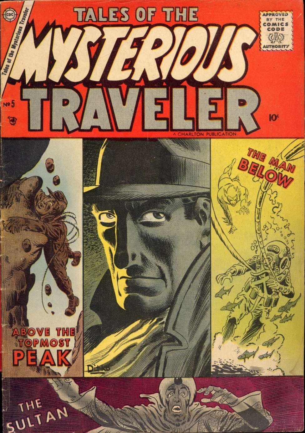 Comic Book Cover For Tales of the Mysterious Traveler 5