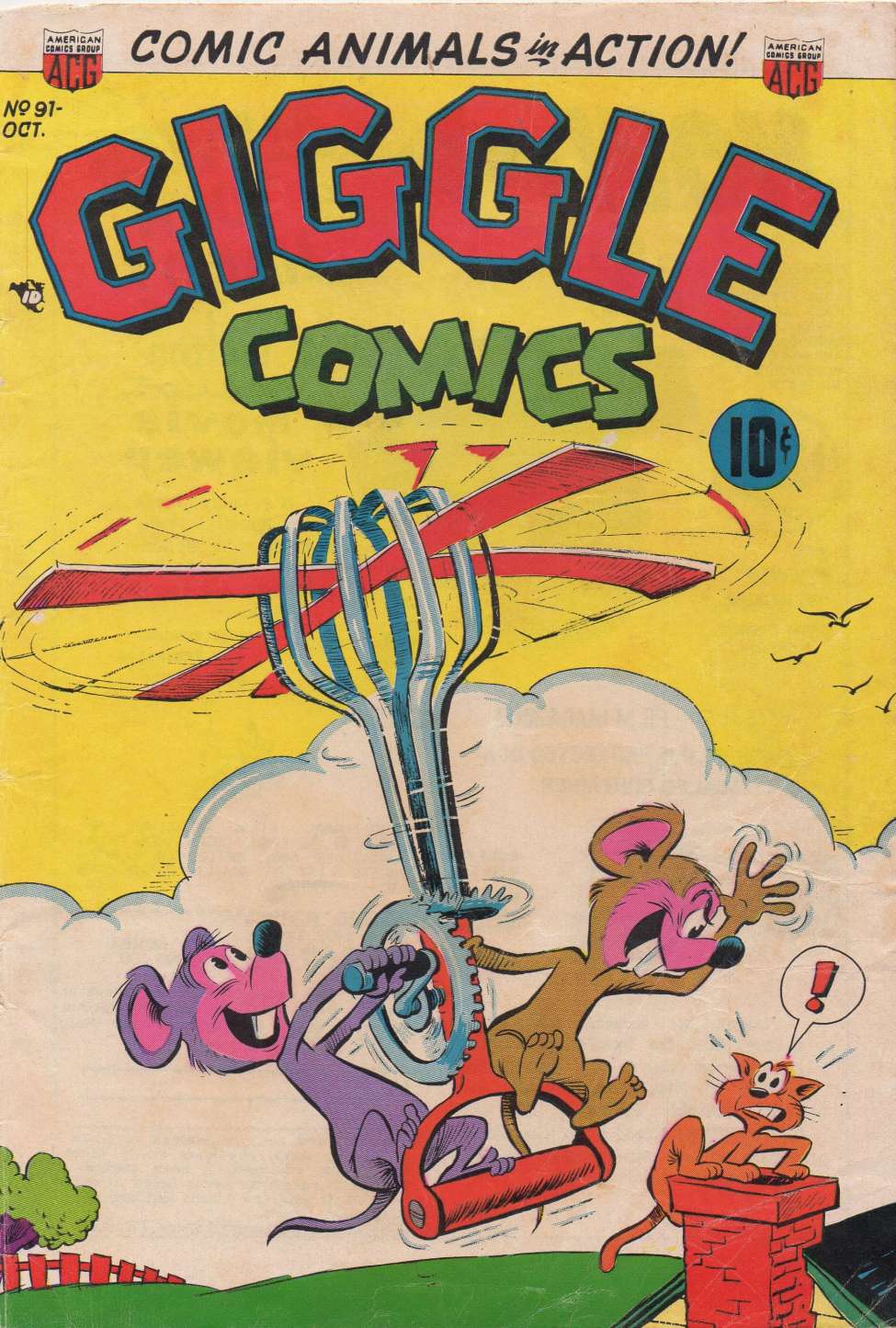 Book Cover For Giggle Comics 91