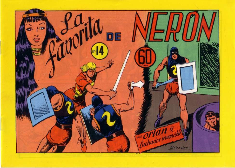 Comic Book Cover For Orlan el Luchador Invencible 14 - La Favorita De Nerón