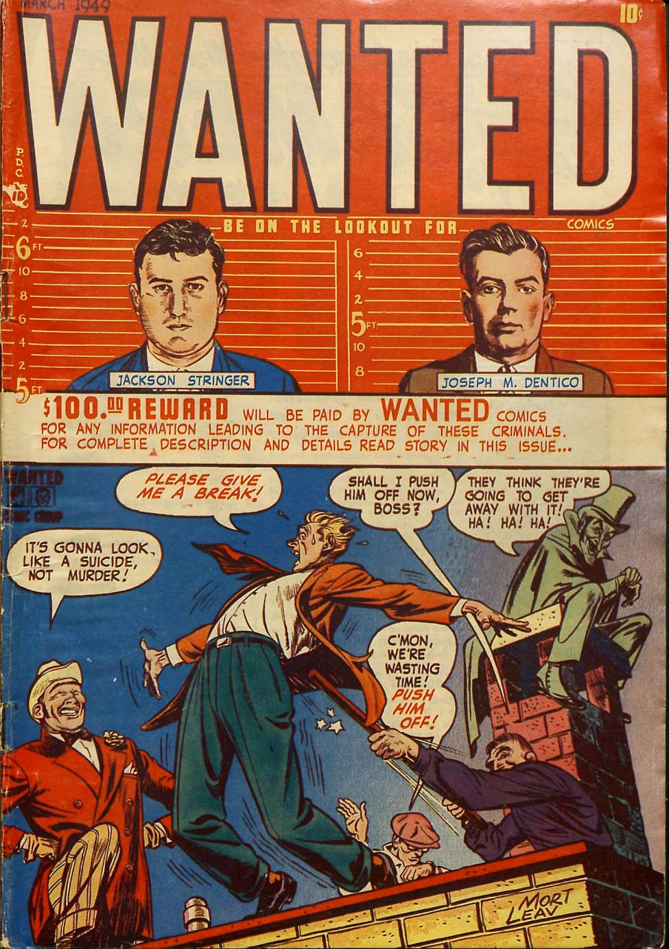 Comic Book Cover For Wanted Comics 19