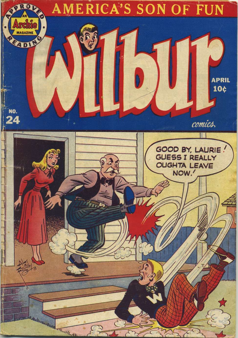 Book Cover For Wilbur Comics 24
