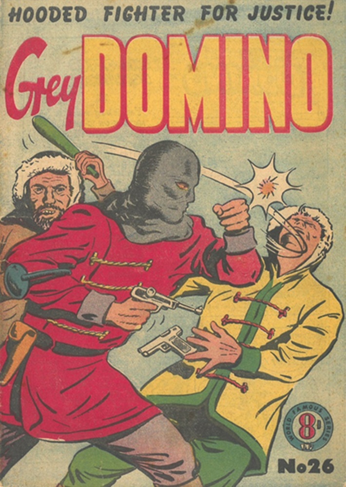 Book Cover For Grey Domino 26