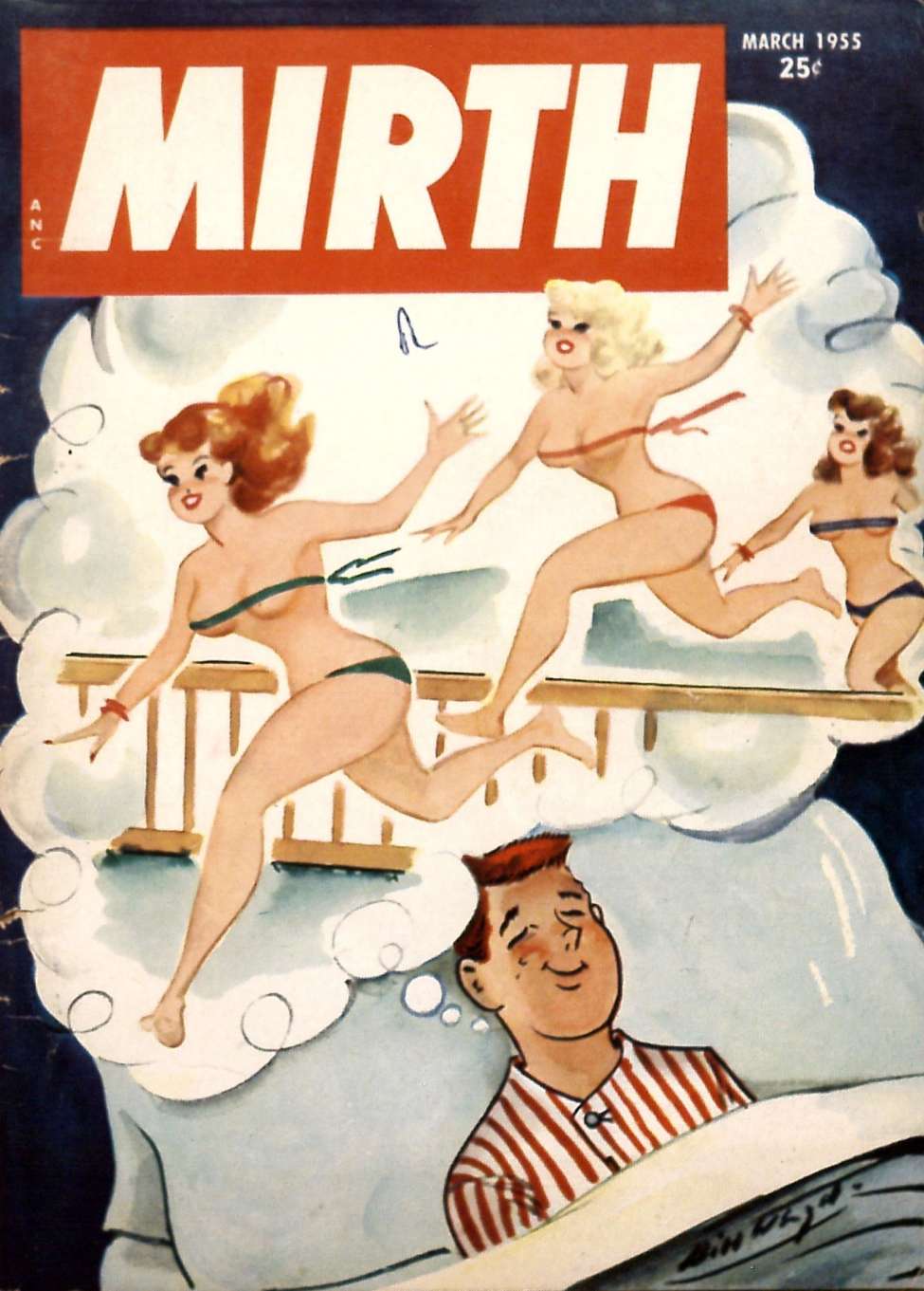 Comic Book Cover For Mirth 36