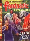Cover For Fantastic Adventures v3 10 - Death Plays a Game - David V. Reed