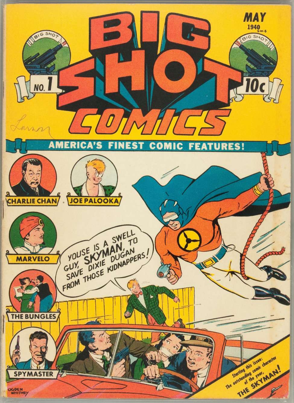 Comic Book Cover For Big Shot 1 - Version 1