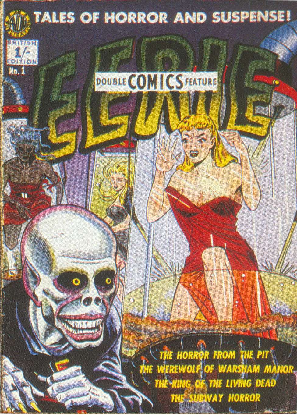 Comic Book Cover For Eerie 1