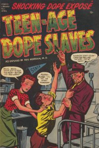 Large Thumbnail For Harvey Comics Library 1 - Teen-Age Dope Slaves