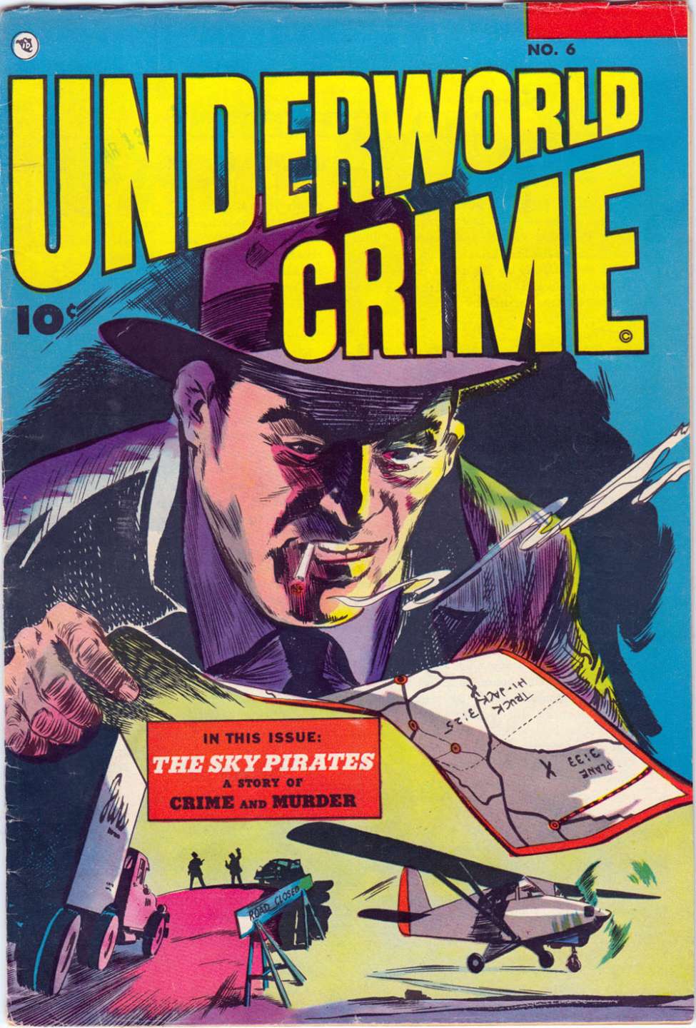 Comic Book Cover For Underworld Crime 6