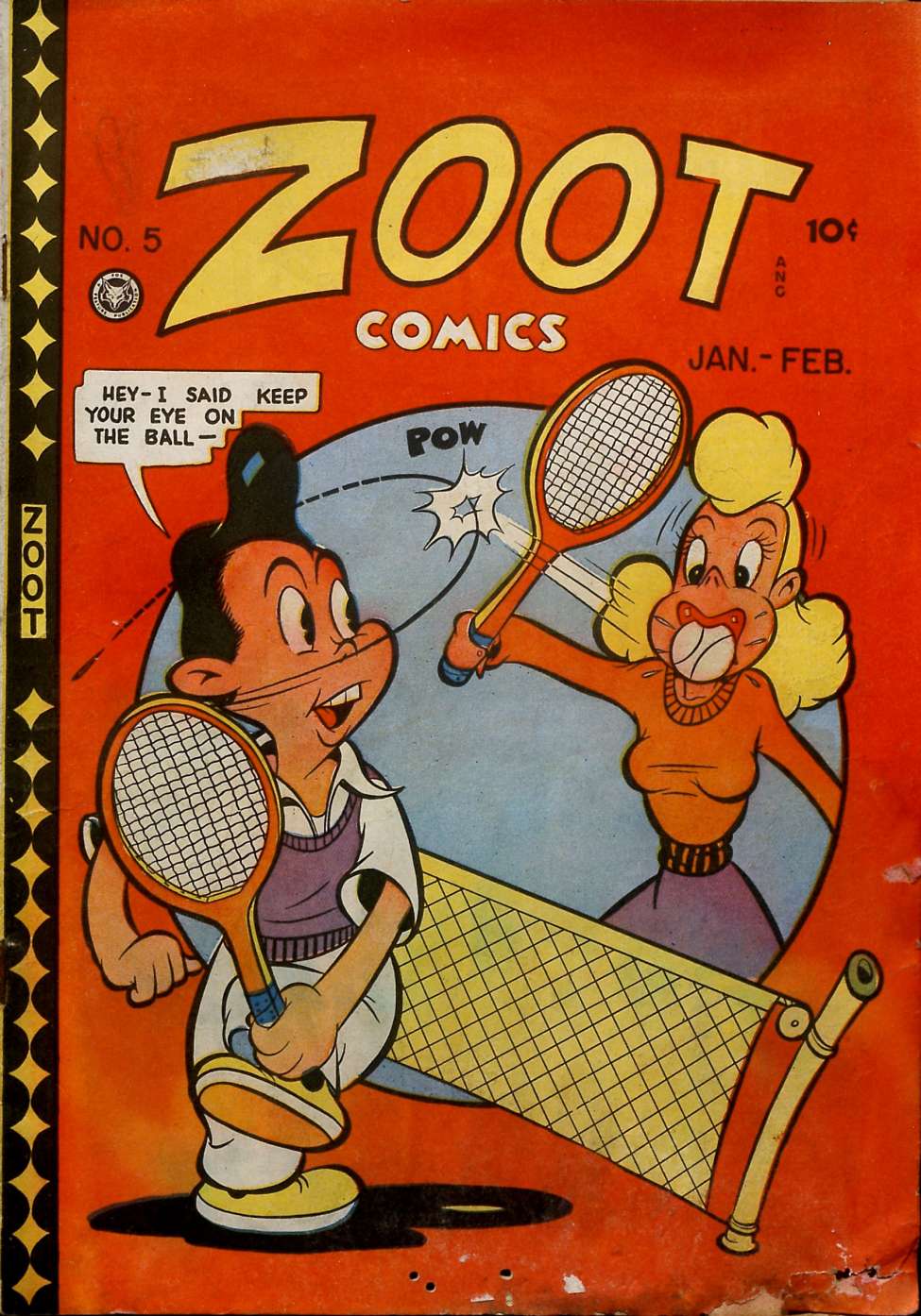 Book Cover For Zoot Comics 5