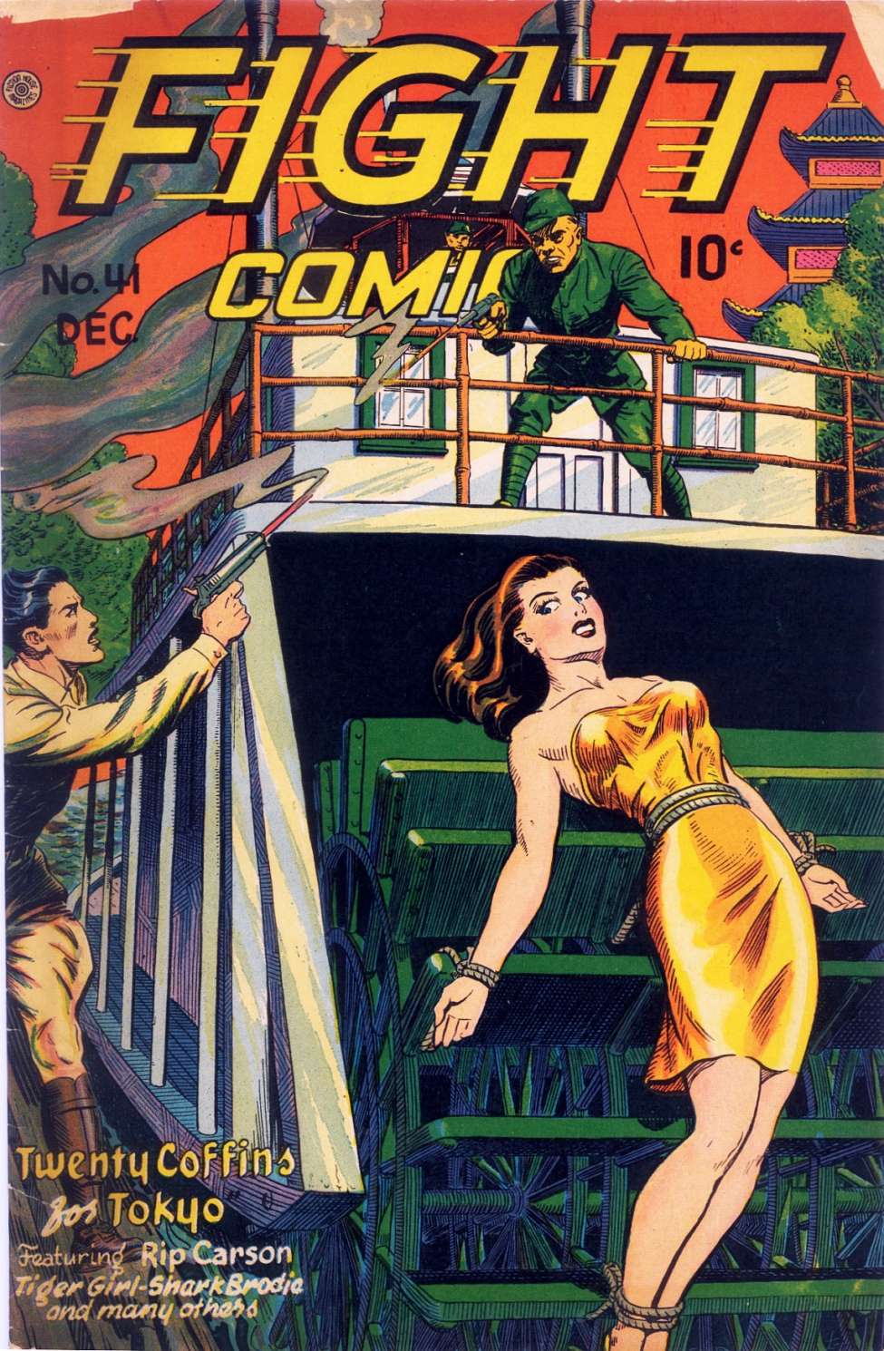 Comic Book Cover For Fight Comics 41