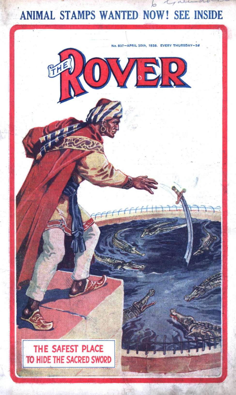 Book Cover For The Rover 837
