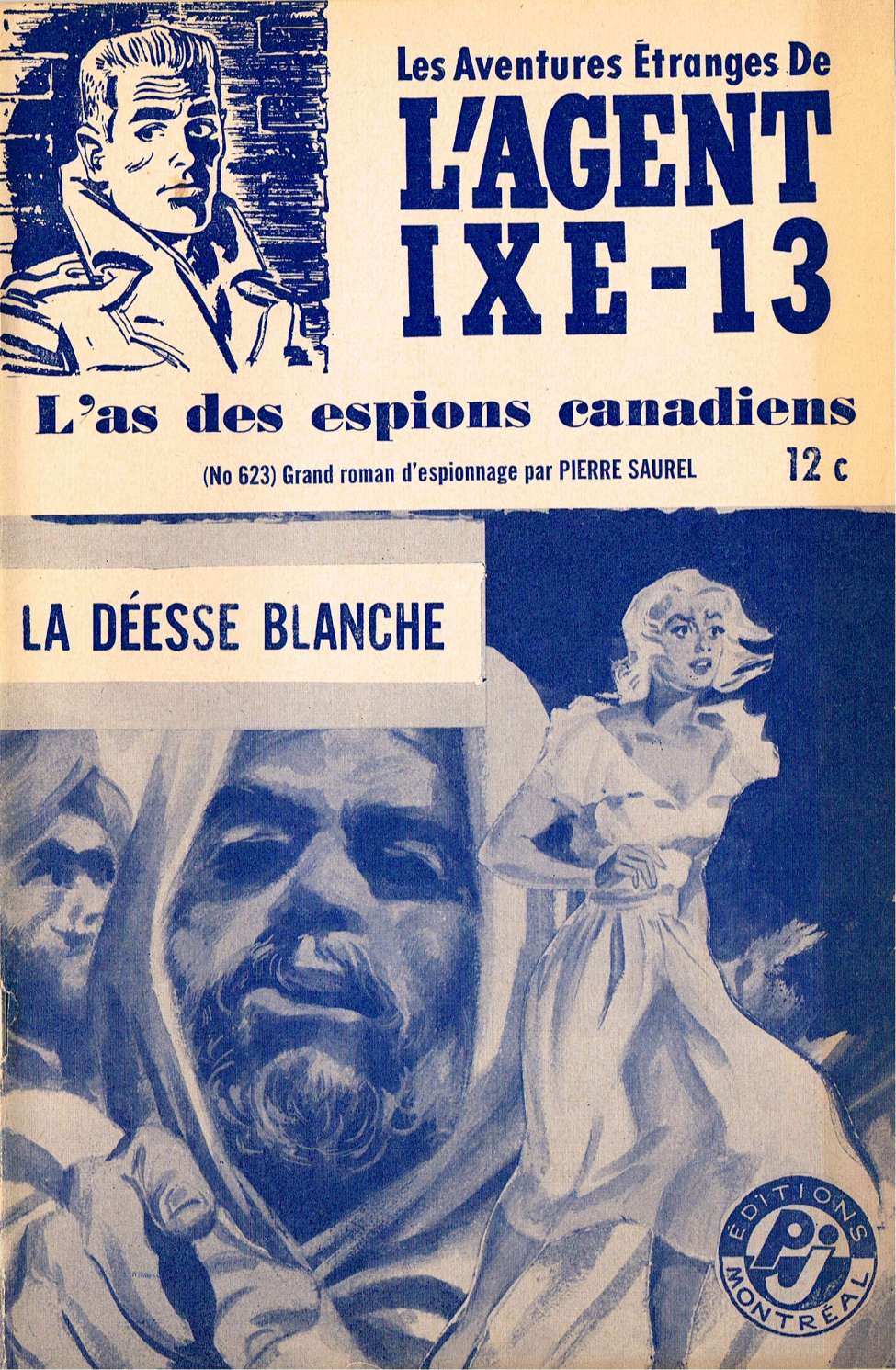 Book Cover For L'Agent IXE-13 v2 623 - La déesse blanche