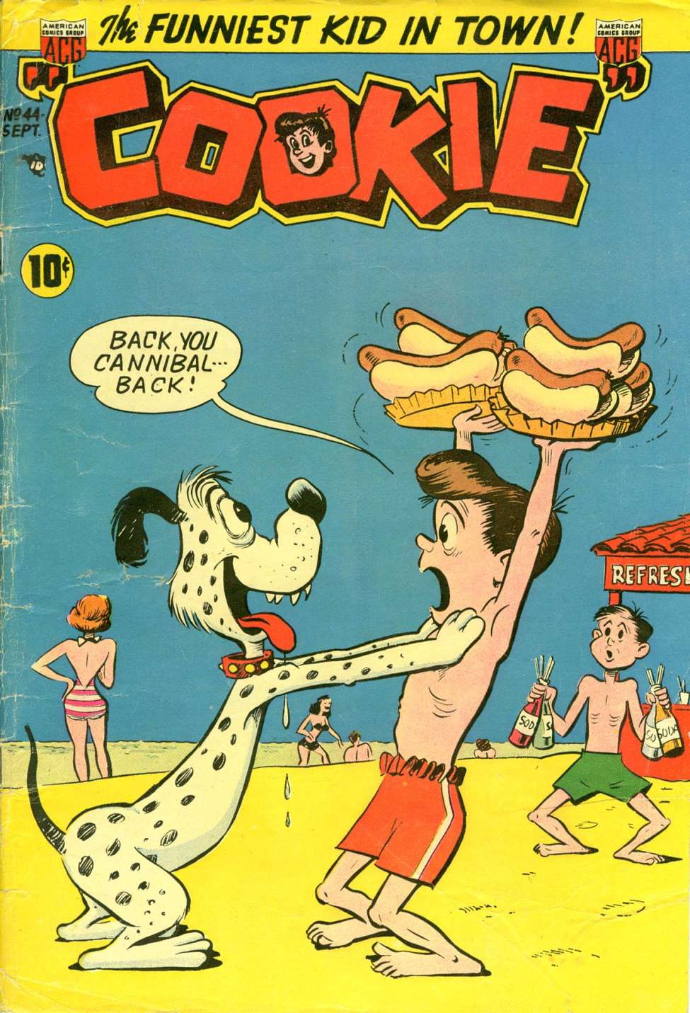 Comic Book Cover For Cookie 44