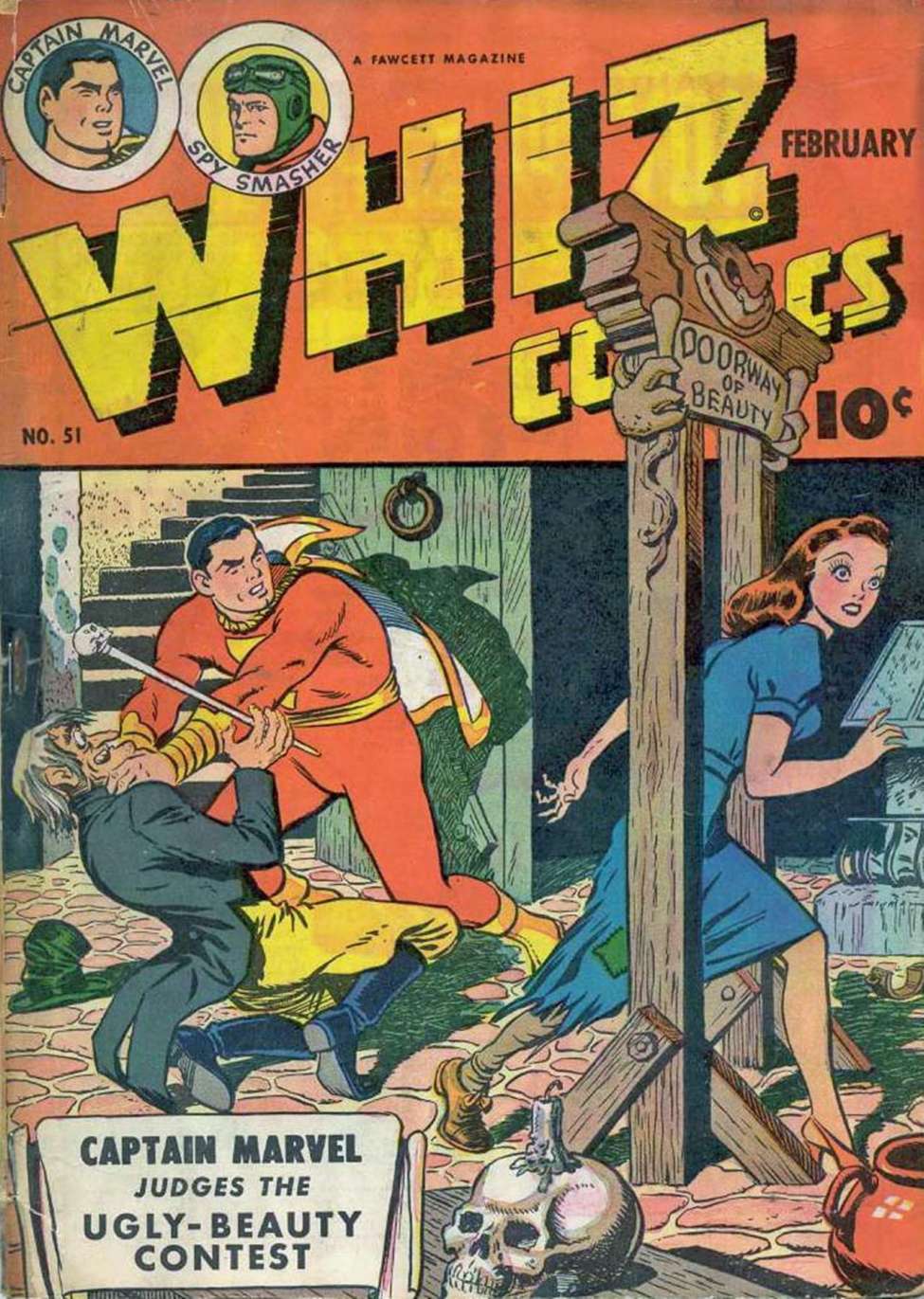 Book Cover For Capt. Marvel Whiz Archives Vol 12