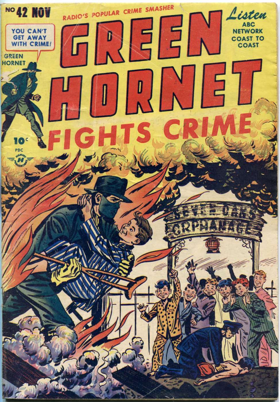 Comic Book Cover For Green Hornet Comics 42