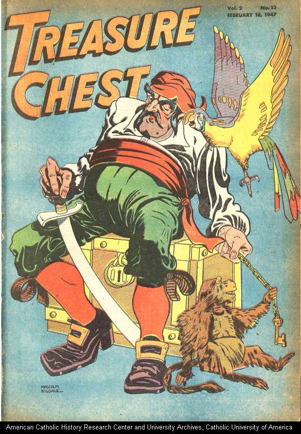 Comic Book Cover For Treasure Chest of Fun and Fact v2 13