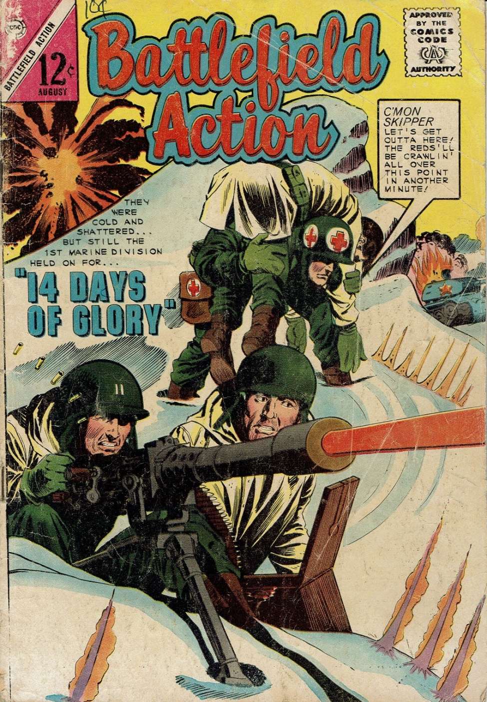 Comic Book Cover For Battlefield Action 54
