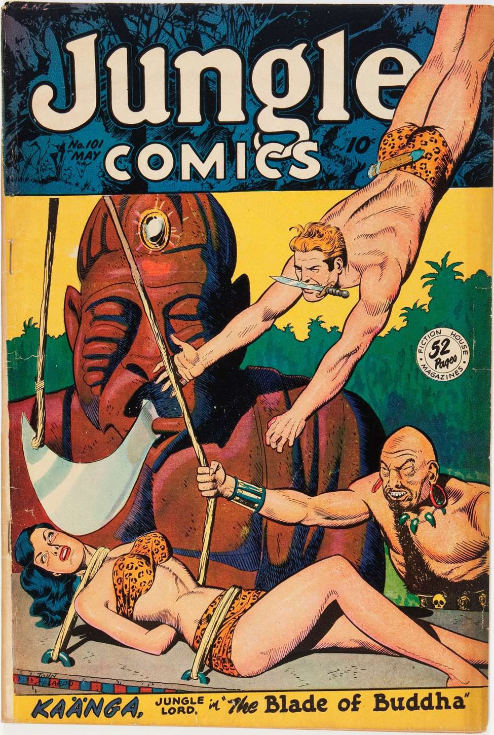 Comic Book Cover For Jungle Comics 101 - Version 2