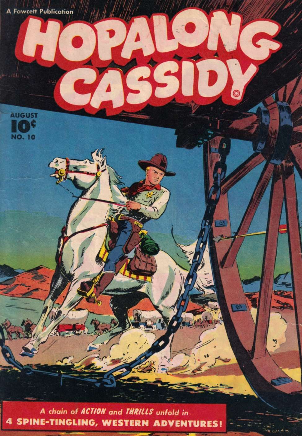 Comic Book Cover For Hopalong Cassidy 10
