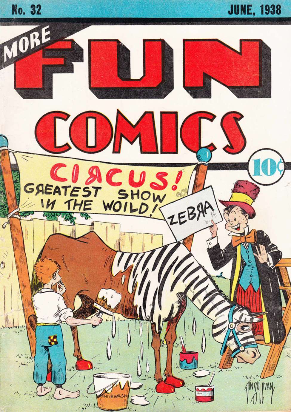 Book Cover For More Fun Comics 32