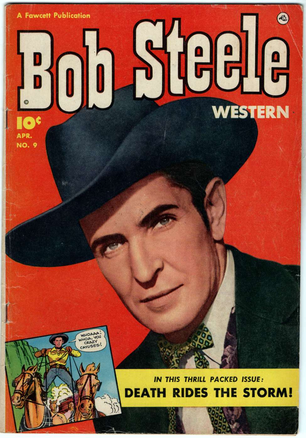 Book Cover For Bob Steele Western 9